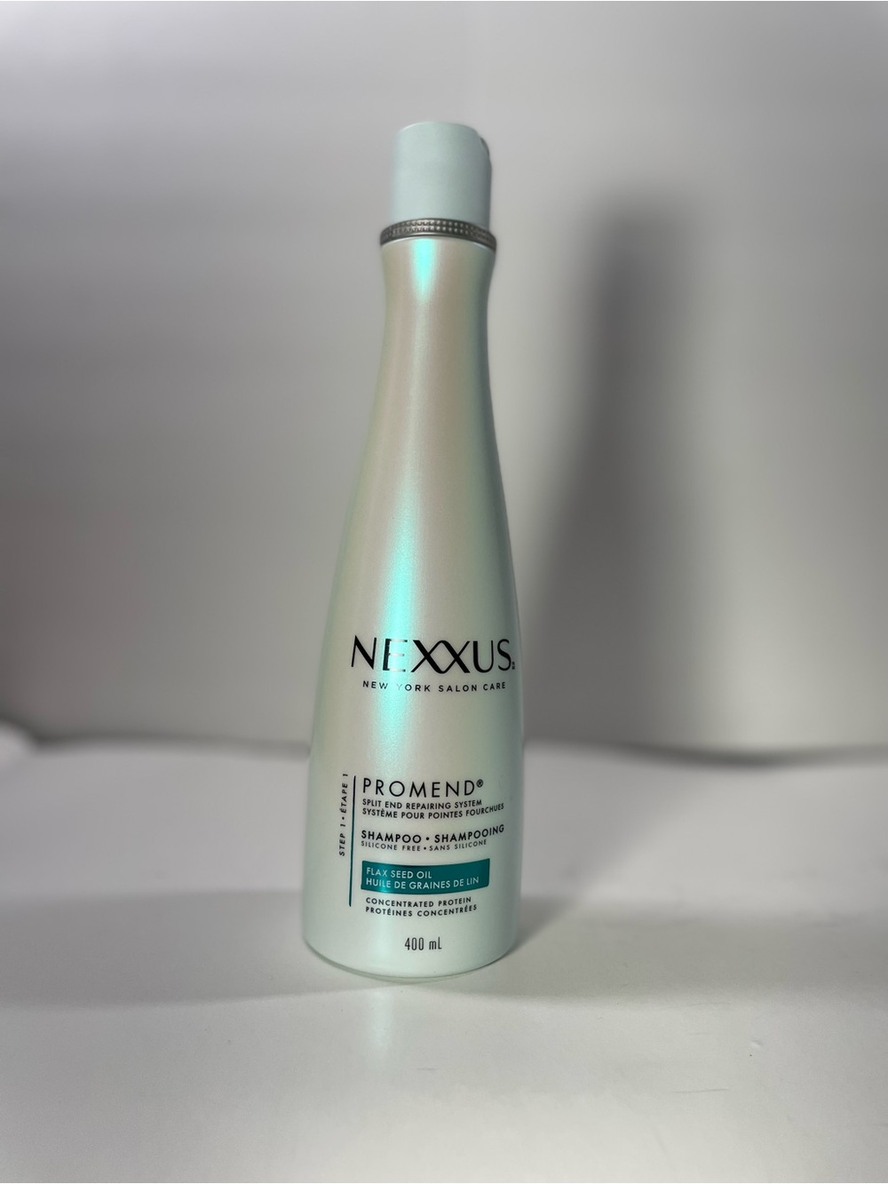 Nexxus ProMend Shampoo Flax Seed Oil Split End Repairing System 13.5oz 400ml New